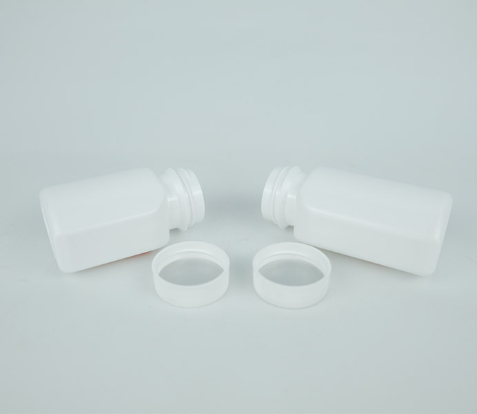 30mL Standard HDPE Square Medicine Bottle-28030