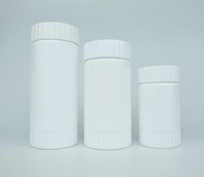 100mL HDPE Double Bodies Pill Bottle-05100