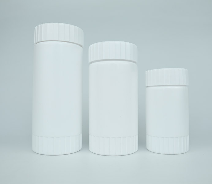 200mL HDPE Double Bodies Pill Bottle-06200