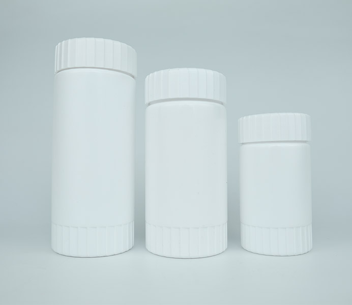 220mL HDPE Double Bodies Pill Bottle-07220