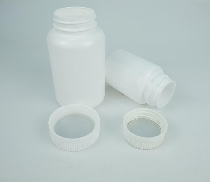 225ml HDPE Pharma Bottle with Child Resistant Cap-48225