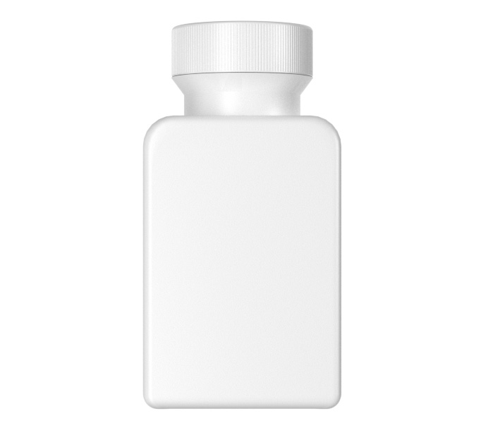 30mL Standard HDPE Square Medicine Bottle-28030